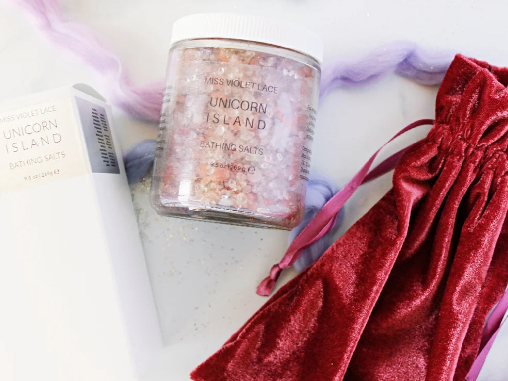 unicorn island · bathing salts