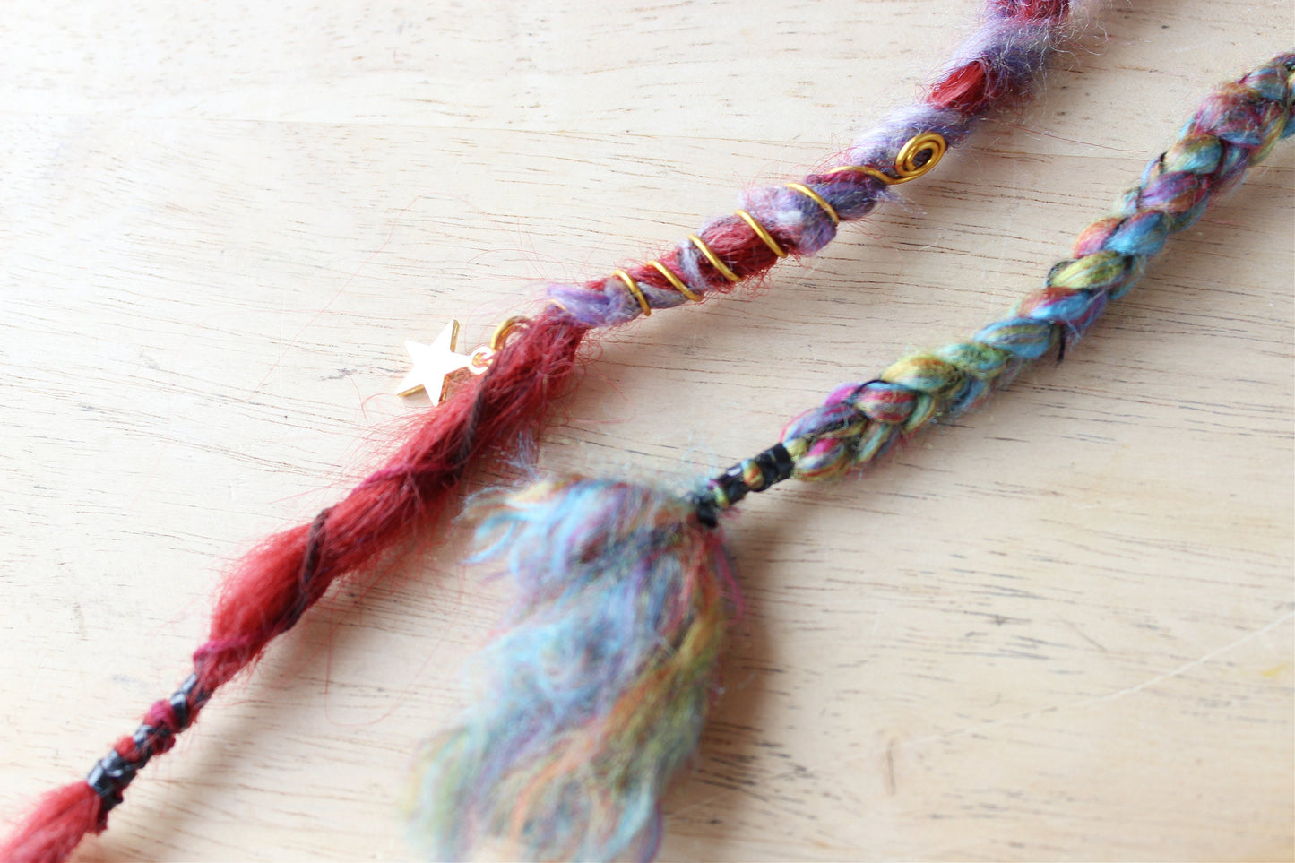 starry sands · clip in hair wrap