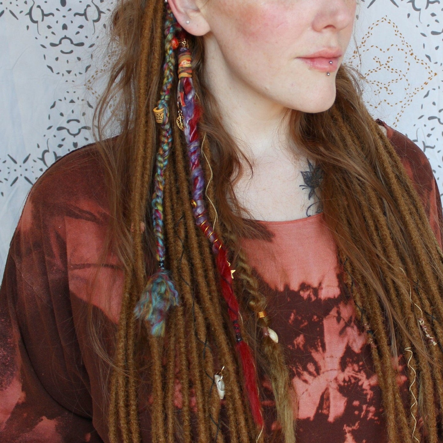 starry sands · clip in hair wrap