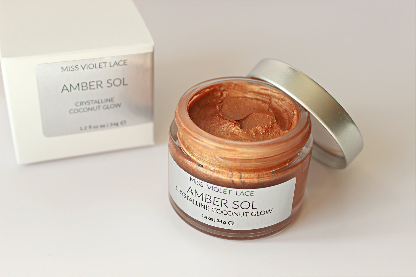 amber sol · crystalline coconut glow