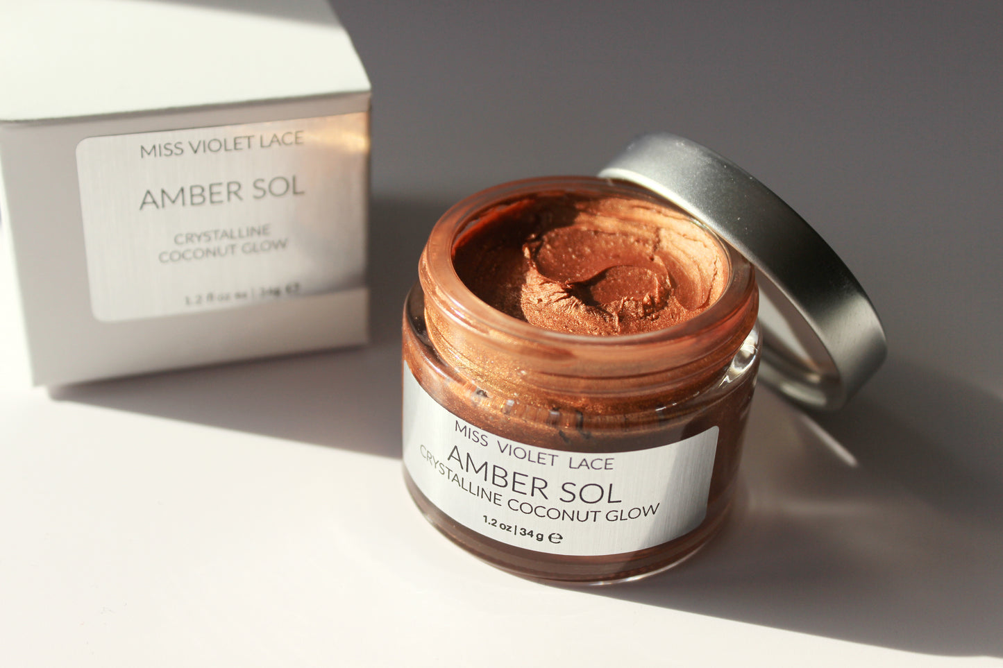 amber sol · crystalline coconut glow