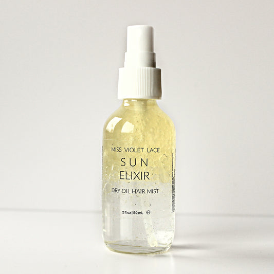 sun elixir · dry oil hair mist