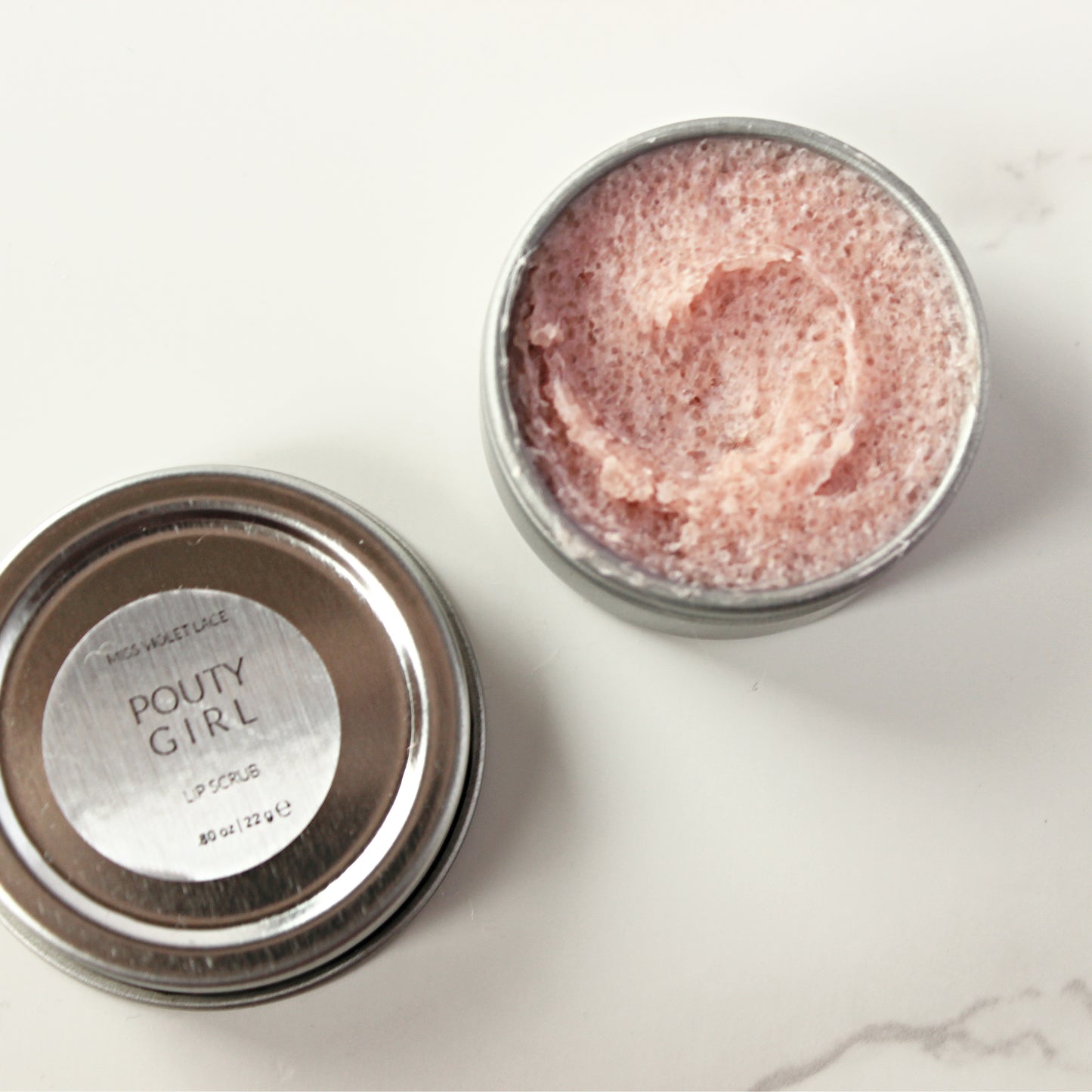 pouty girl lip scrub