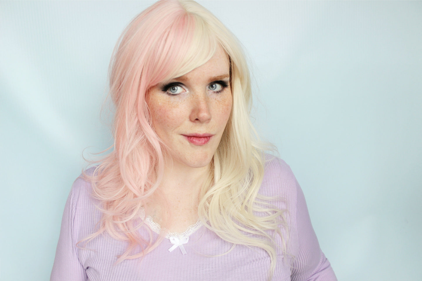 vanilla berry smoothie wig