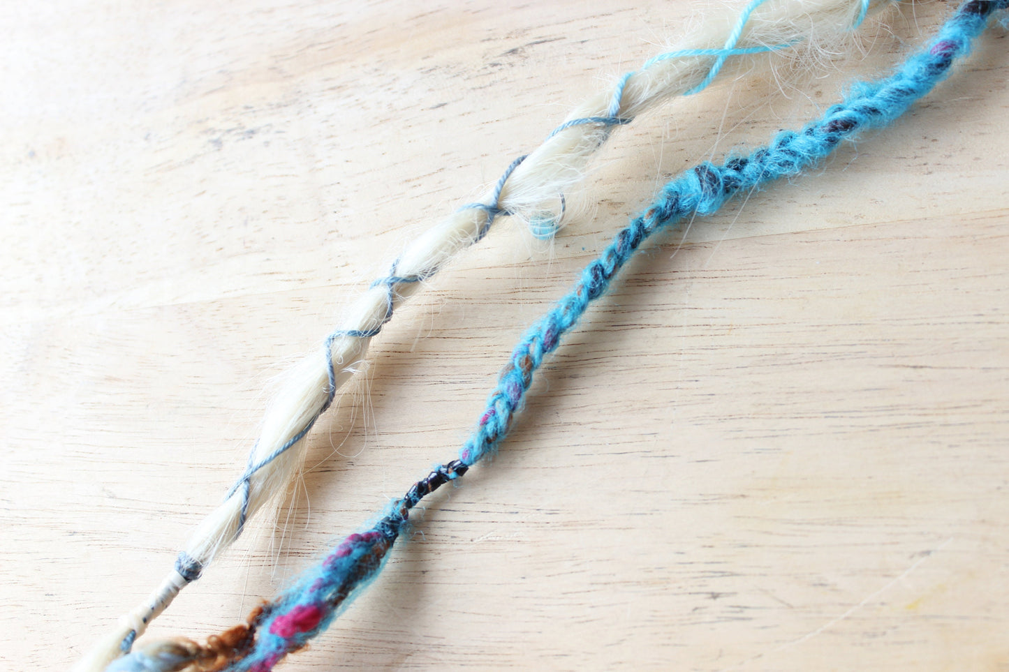 aquamarine sea · clip in hair wrap