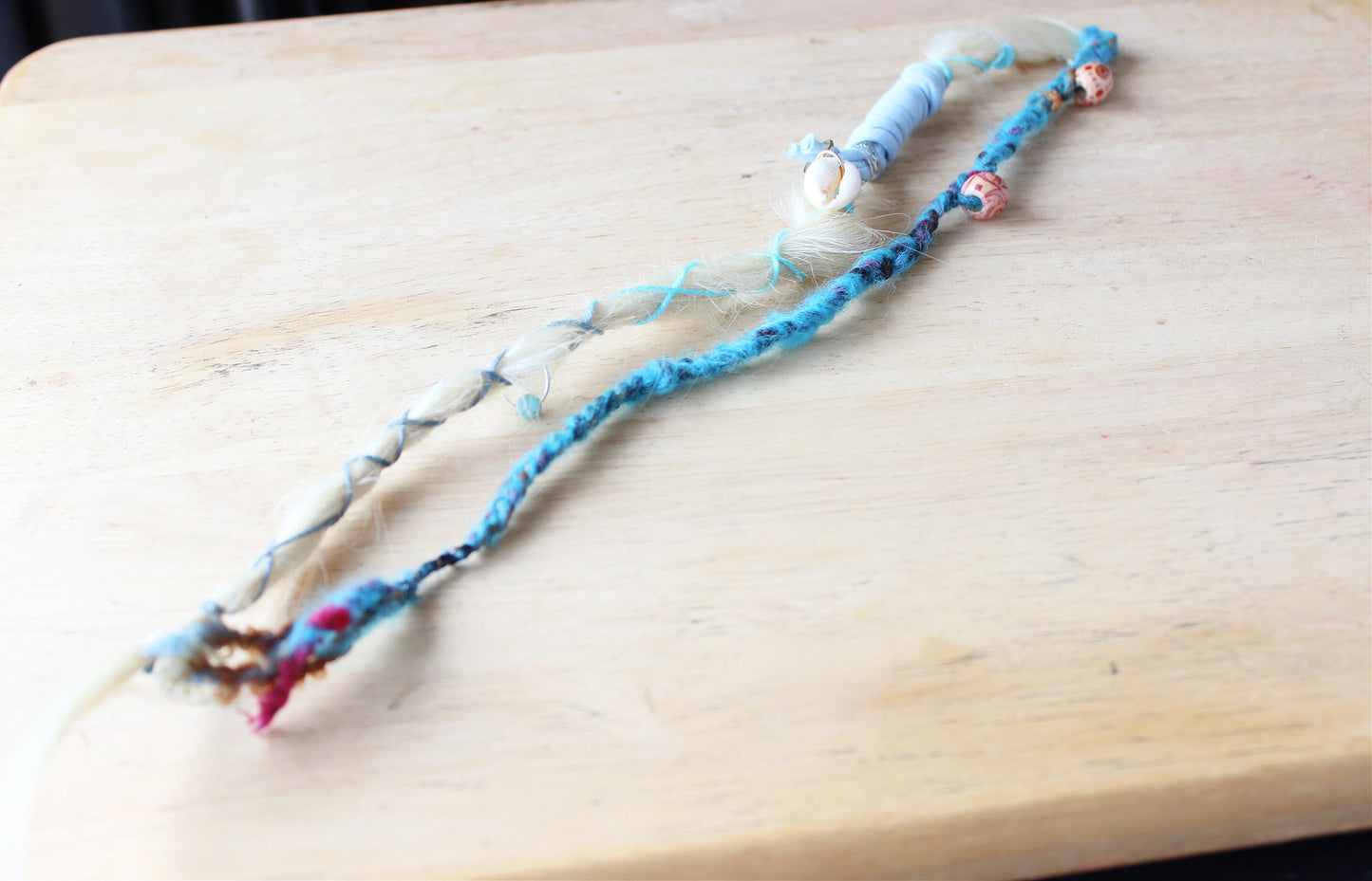 aquamarine sea · clip in hair wrap