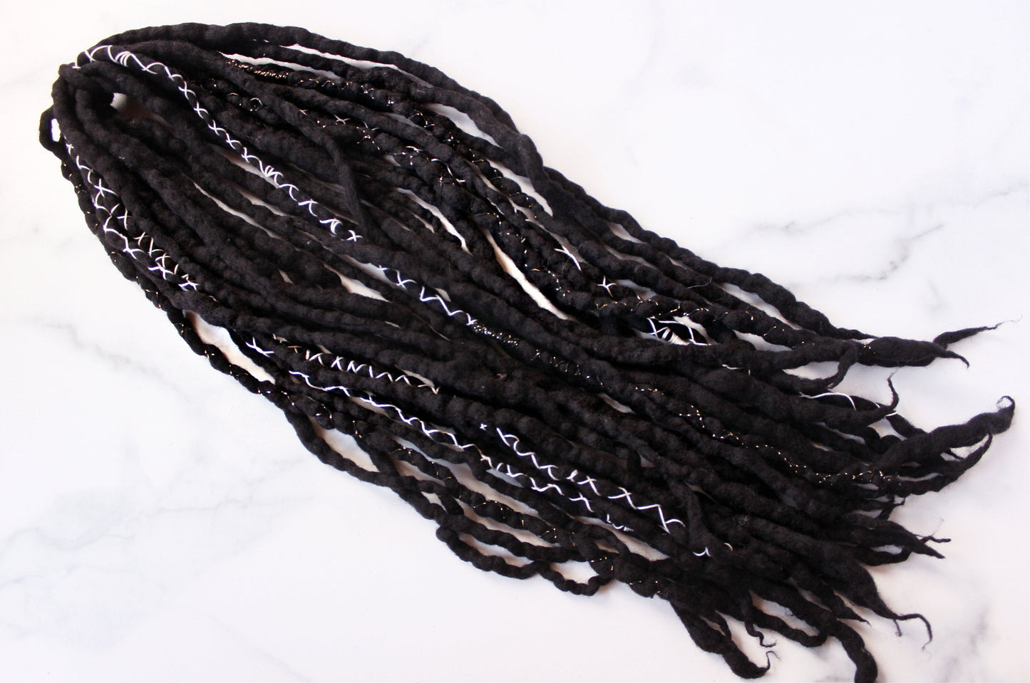 celestia · wool dreadlocks